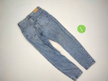 woskowane dżinsy: Bershka, Jeansy damskie, rozmiar XS — 3