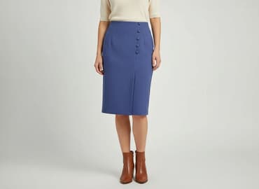 spódniczka dżinsowe z wysokim stanem: Spódnica damska, rozmiar M — 6