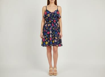 emoi sklep sukienki granat na wesele: Sukienka damska, rozmiar S — 6