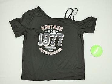 lata 60 ubrania: T-shirt damski, rozmiar 2XL — 2