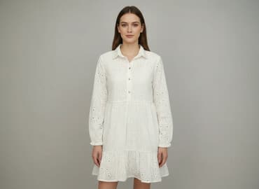 koszula z bufiastymi rękawami sinsay: Sinsay, Sukienka damska, rozmiar XS — 1