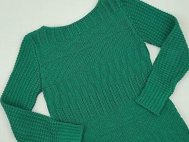 szmaragdowy sweter: Sukienka damska, rozmiar S — 1