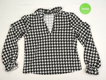 shein czarne bluzki: Shein, Bluzka damska, rozmiar M — 2