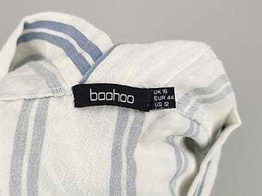 bluzka boho biala: Boohoo, Koszula damska, rozmiar XL — 6