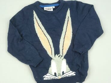 sweterki komunijne na drutach wzory: Sweater, Disney, 7 years, 116-122 cm, condition - Very good — 1