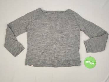 sweter z dekoltem v: Sweter damski, rozmiar M — 3