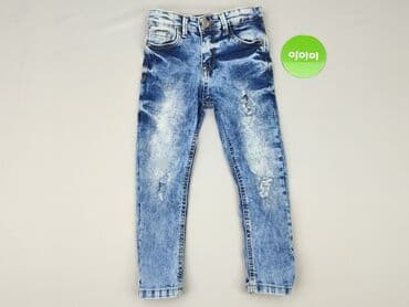 stoprocent spodenki: Spodnie jeansowe, Little kids, 3-4 lat, 98/104, stan - Idealny — 2