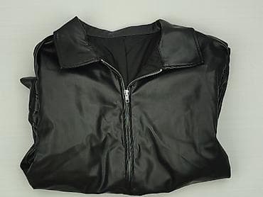 ramoneska oversize: Kurtka skórzana damska, rozmiar One size — 5