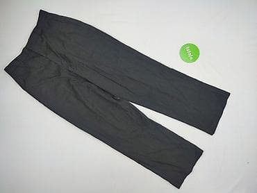 lamiar spodnie: Spodnie materiałowe damskie, rozmiar 4XL — 2