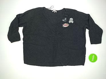 sweter chanel: Sheego, Sweter damski, rozmiar 5XL — 2