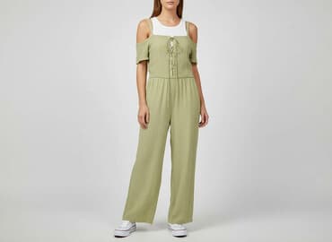 kombinezon damski eko skóra: Amisu, Kombinezon damski, rozmiar L — 6