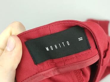 spodnie hello kitty polska: Mohito, Spodnie materiałowe damskie, rozmiar 2XS — 4