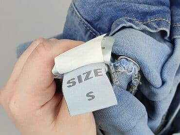 legginsy woskowane push up: Jeansy damskie, S — 5