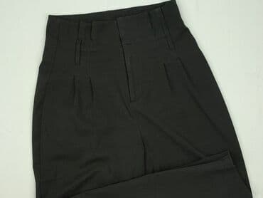 joggery bawełniane damskie: Cropp, Material trousers for women, size M (EU 38) — 1