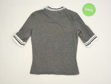 bluzki basic z dekoltem v: Monki, Women`s T-shirt, size S (EU 36) — 3