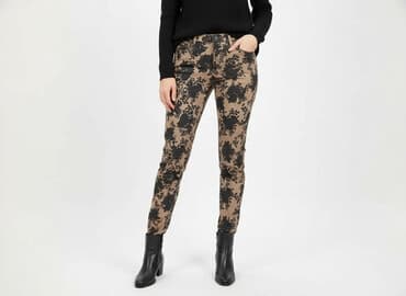 ubrania eko: Spodnie materiałowe damskie, rozmiar L — 1