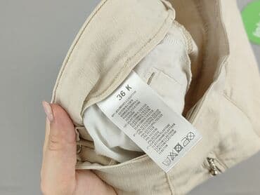 Kobiety: Vanilia, Spodnie materiałowe damskie, rozmiar S — 5