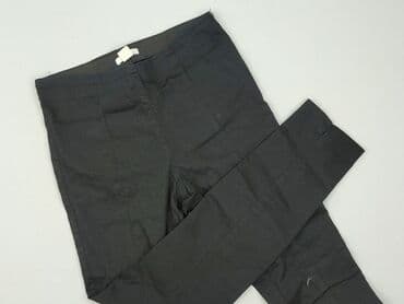 długie spodnie damskie dla wysokich: H&M, Spodnie materiałowe damskie, rozmiar L — 1