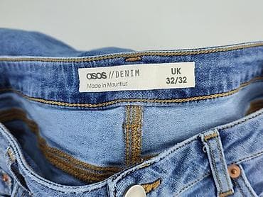 pull and bear baggy jeans: ASOS Design, Jeansy damskie, rozmiar L — 4