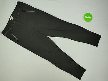 dresy oversize h m: H&M, Material trousers for women, size M — 2