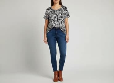 koszula damska z perełkami: Women's blouse, size S — 1