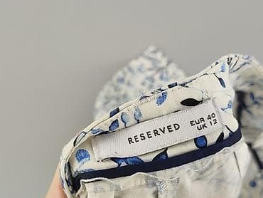 white jeans: Spodnie materiałowe damskie, rozmiar L — 4