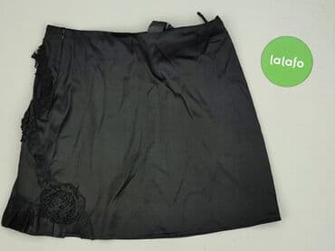 satynowe spódnice z rozcięciem: Women`s skirt, size S — 4