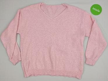 sweter w serca h: Sweter damski, rozmiar L — 2