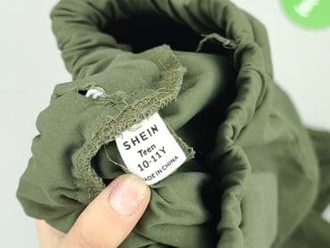 czarne rajstopy ze wzorami: Material trousers, Shein, 11 years, 152/158, condition - Perfect — 4