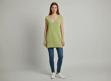 bluzki wyszczuplające sylwetkę: Tunika damska, rozmiar S — 5