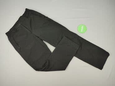 Women: HIS, Material trousers for women, size L (EU 40) — 2
