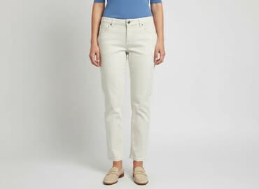 łaty na spodnie do prasowania: Gerry Weber, Spodnie materiałowe damskie, rozmiar L — 1