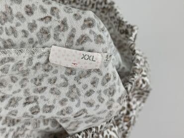 spodnie w krowie łaty: Material trousers for women, size 2XL — 4