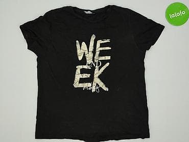 Ubrania damskie: Stradivarius, T-shirt damski, rozmiar M — 2