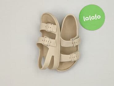 sandały dla dziewczynki skórzane: Sandałki 33, Używany — 4