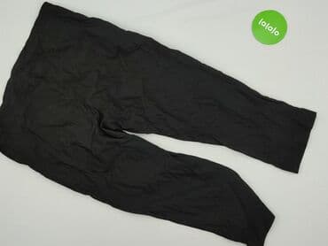 długie spodnie damskie dla wysokich: Agnes, Spodnie materiałowe damskie, rozmiar 3XL — 3