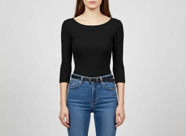 bluzki koszulowe czarne: Bluzka damska, rozmiar S — 6