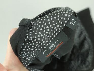 zara spodnie czarne szerokie: New Look, Spodnie materiałowe damskie, rozmiar L — 4