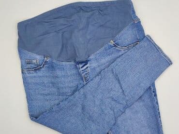 legginsy ciążowe plus size: H&M Mama, Jeansy damskie, rozmiar 2XL — 1