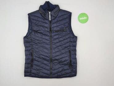 bpc sweter: Kamizelka męska pikowana RESERVED - Kolor: granatowy - Rozmiar z — 2