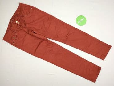 jeansy z piórami: Jeansy damskie, rozmiar M — 2