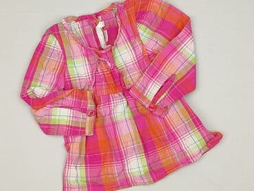 różowa koszulka niemiec: Blouse, 9-12 months, condition - Very good — 1