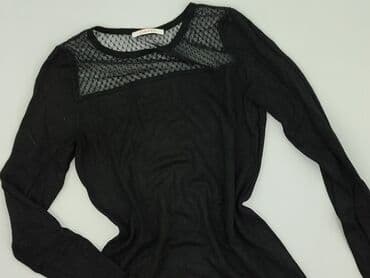 czarne bluzki siateczka: CAMAIEU, T-shirt damski, rozmiar M — 1