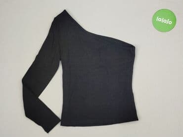 bluzki asymetryczna czarne: Bluzka damska, XS — 3