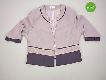 blazer colour: Marynarka damska, rozmiar 4XL — 2