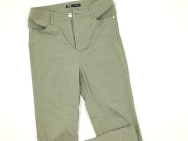 woskowane legginsy z wysokim stanem zara: Sinsay, Material trousers for women, size S (EU 36) — 1
