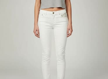 kombinezon narciarski damski zara: Zara, Jeansy damskie, rozmiar S — 6