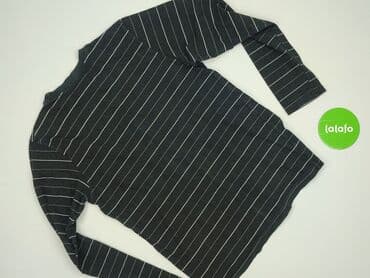 golfy w paski: Long-sleeved top for men, size S — 3