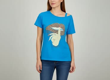 göktürk t shirty: T-shirt damski, rozmiar M — 1