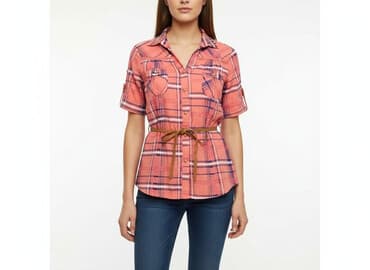 koszula damska z paskiem: Koszula damska, rozmiar S — 1